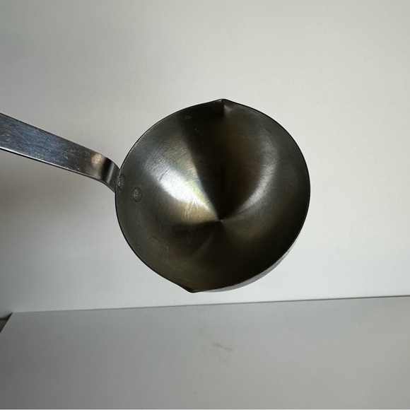 Vintage Cutco‎ #15 Stainless Steel Soup Ladle Wood Handle USA Made Utensil - Picture 5 of 6